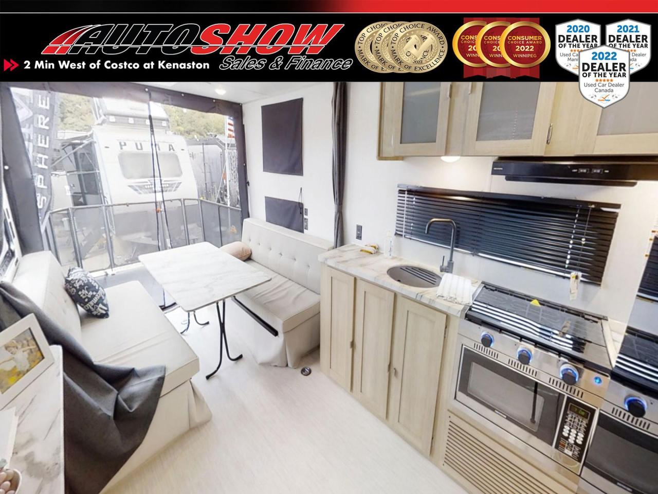 New 2023 Salem FSX by Forest River 265RTKX MAX 31 Ft Toy Hauler - Platinum Pkg, 14 Ft Garage, Sleep 6! for sale in Winnipeg, MB