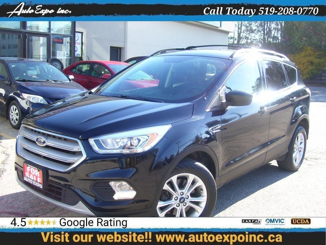 2018 Ford Escape SEL,AWD,One Owner,Leather,Bluetooth,GPS,Certified