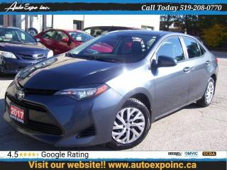 Used 2017 Toyota Corolla LE,Bluetooth,backup Camera,Heated Seat,Certified for sale in Kitchener, ON
