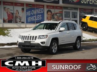 Used 2016 Jeep Compass High Altitude  ROOF LEATH HTD-SEATS for sale in St. Catharines, ON