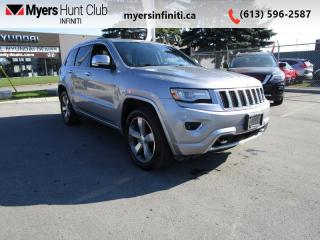 Used 2014 Jeep Grand Cherokee Overland  - Navigation for sale in Ottawa, ON
