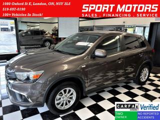 Used 2018 Mitsubishi RVR SE AWC+ApplePlay+New Brakes+CLEAN CARFAX for sale in London, ON