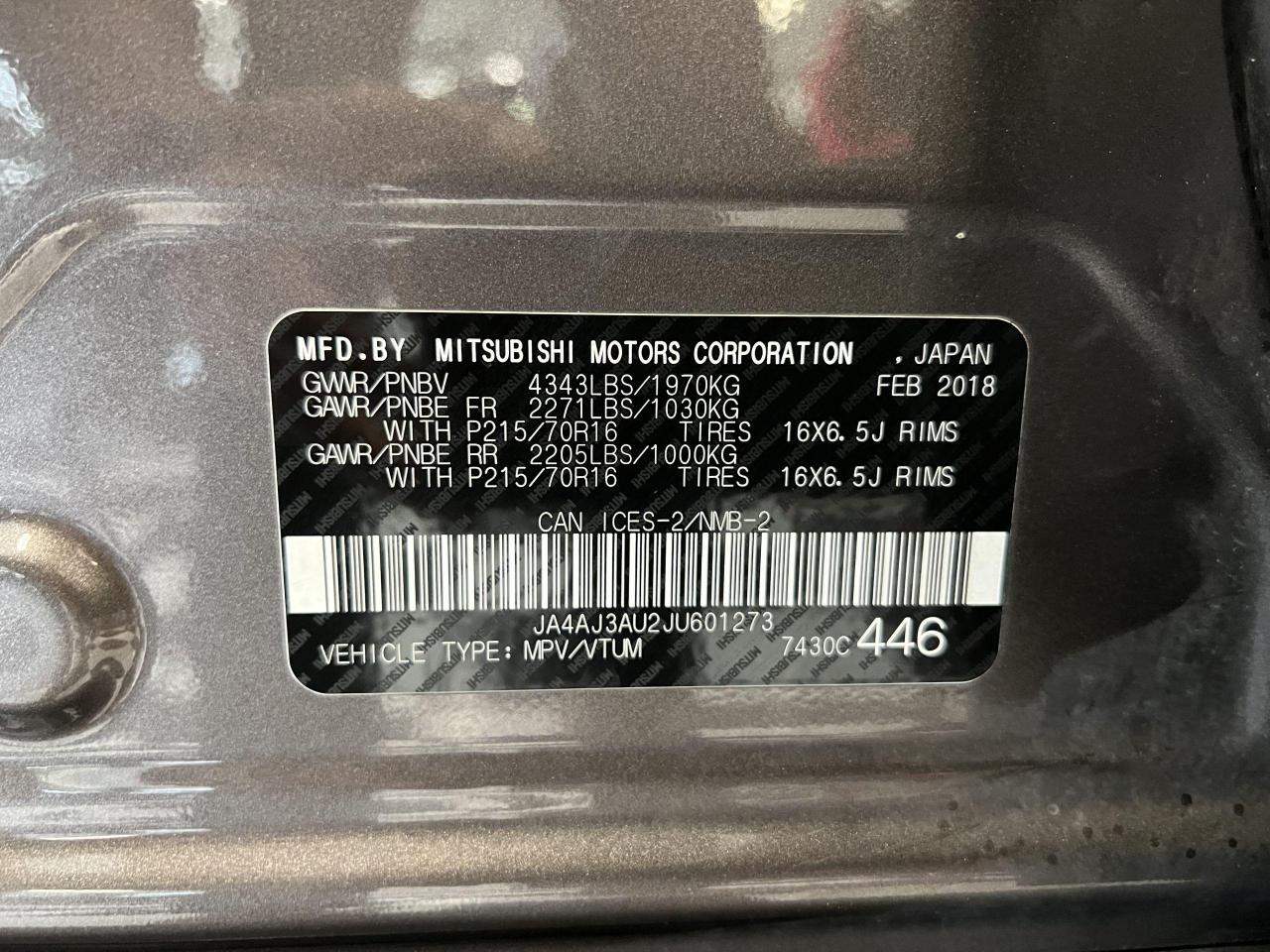 2018 Mitsubishi RVR SE AWC+ApplePlay+New Brakes+CLEAN CARFAX - Photo #38
