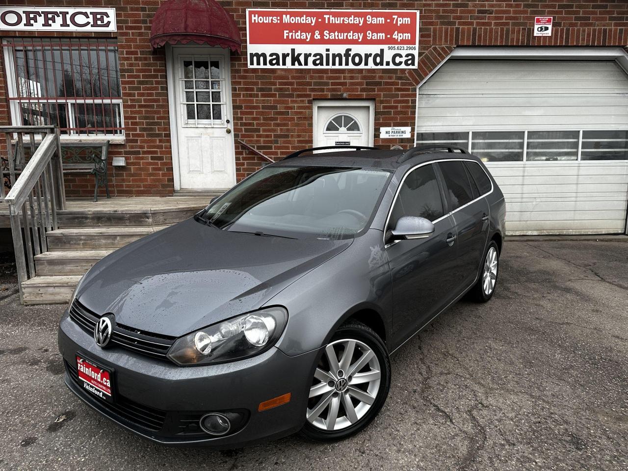 2014 Volkswagen Golf Wagon Comfortline TDI HTD LTHR NAV Bluetooth Sunroof XM