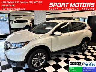 Used 2018 Honda CR-V LX AWD+AdaptiveCruise+New Tire+Brakes+CLEAN CARFAX for sale in London, ON