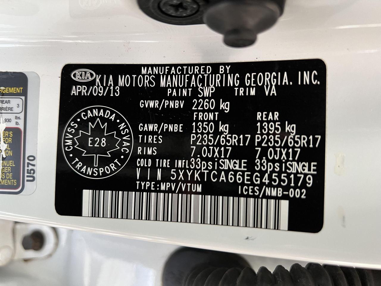 2014 Kia Sorento AWD+New Tires & Brakes+Heated Seats+CLEAN CARFAX - Photo #38