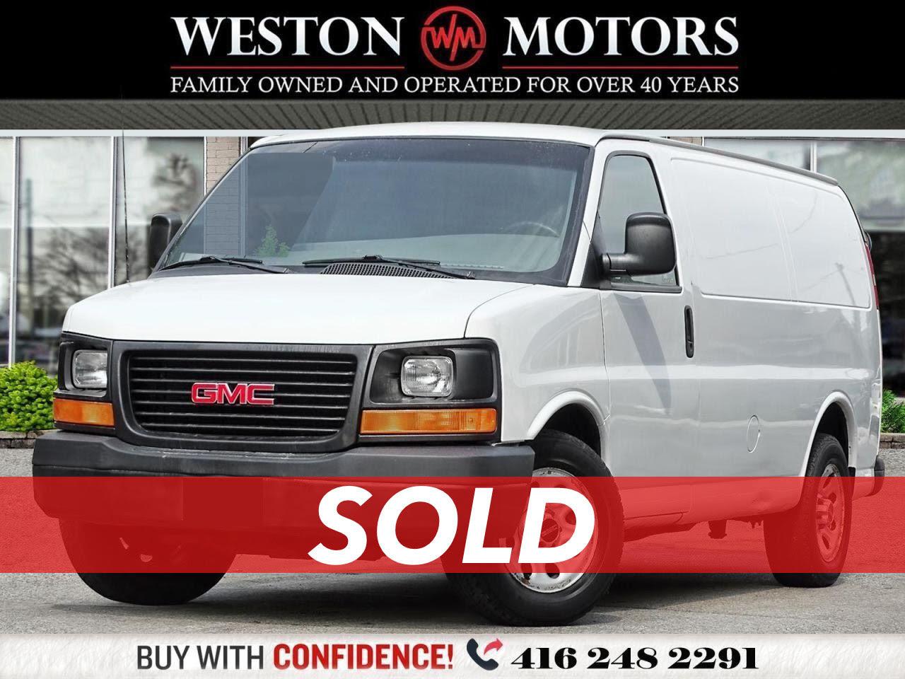2013 GMC Savana WARRANTY INCLUDED!!*METAL SHELVING*A/C*