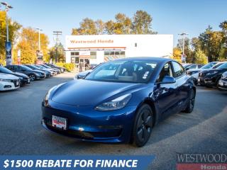 Used 2021 Tesla Model 3 STANDARD RANGE PLUS for sale in Port Moody, BC