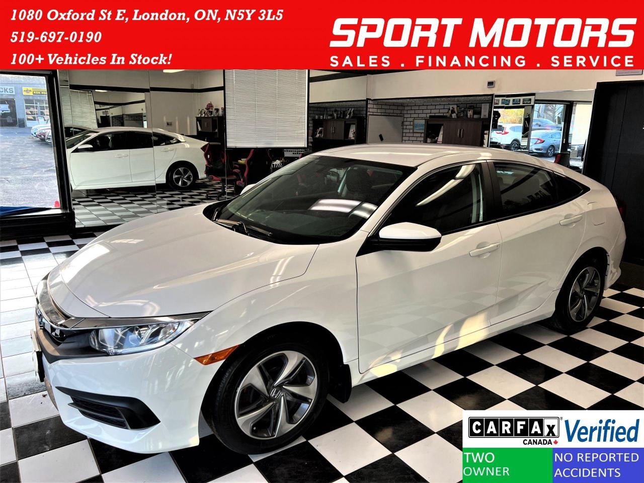 2018 Honda Civic LX+New Brakes+Camera+ApplePlay+CLEAN CARFAX Photo66