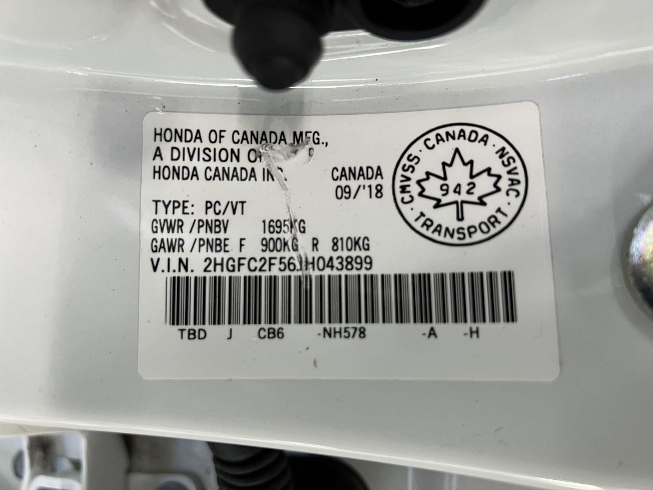 2018 Honda Civic LX+New Brakes+Camera+ApplePlay+CLEAN CARFAX Photo104