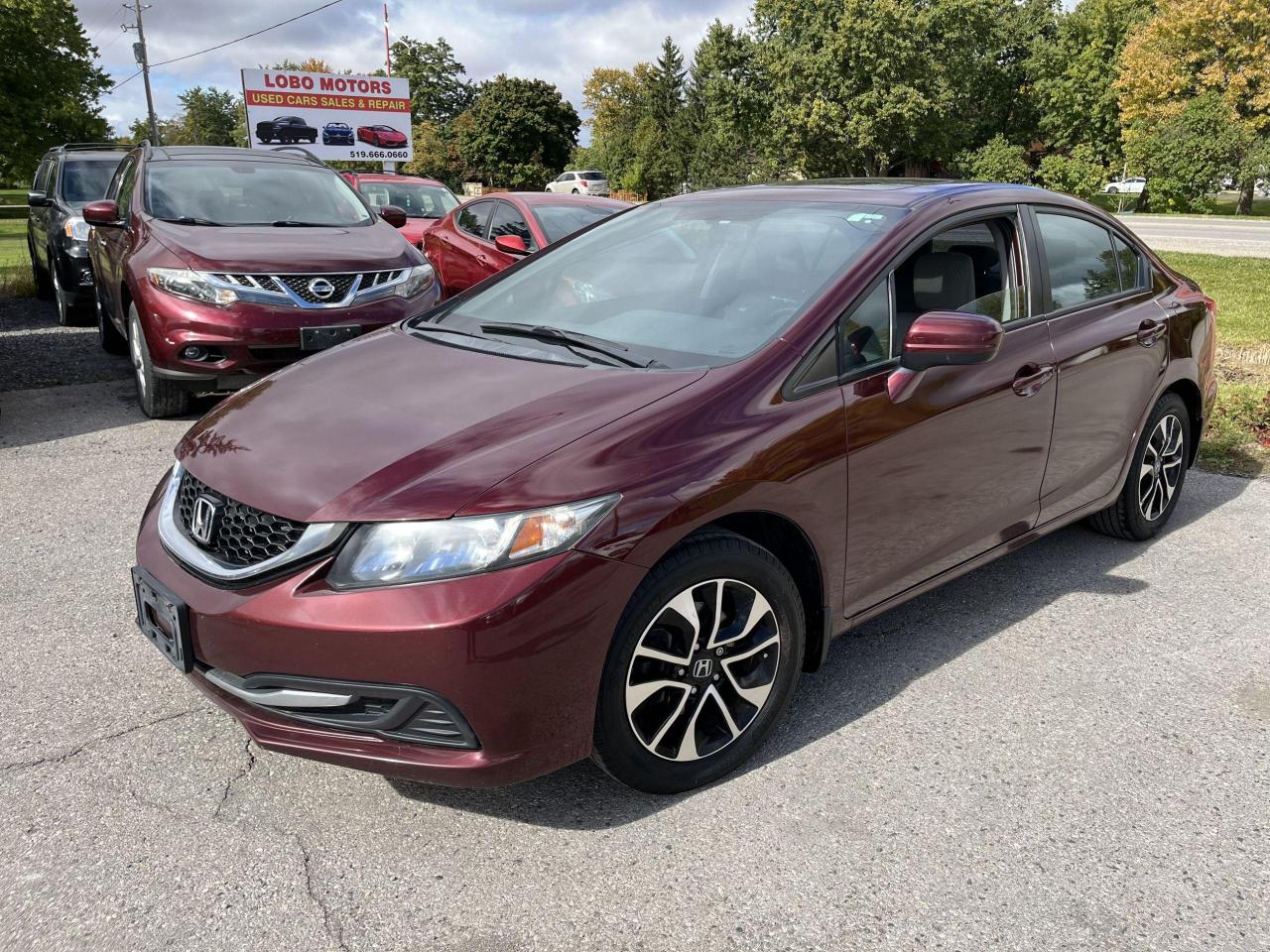 2015 Honda Civic 4dr Man EX