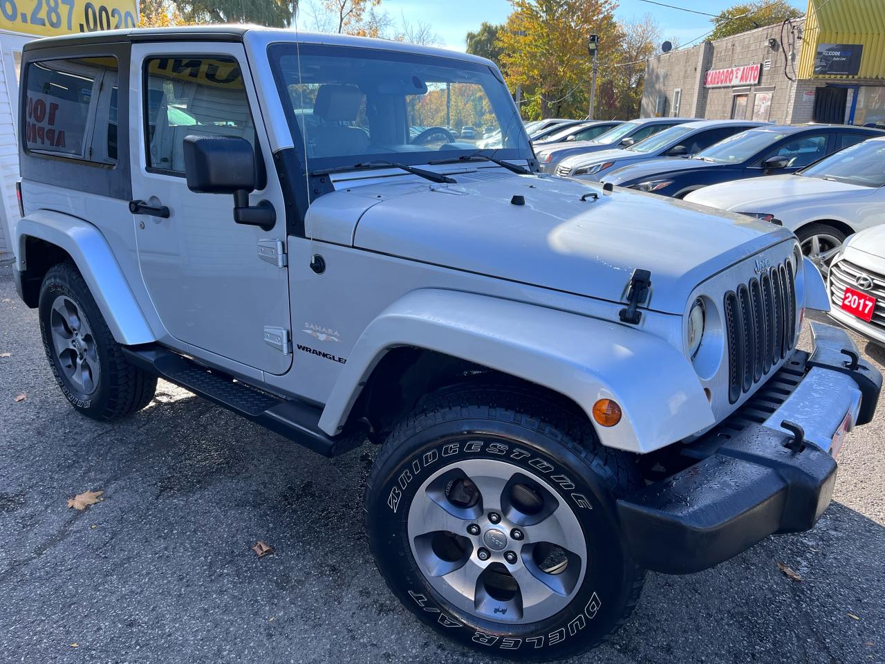 Used 2008 Jeep Wrangler Sahara/AUTO/4X4/HARD TOP/P.GROUB/ALLOYS/CLEAN for Sale in Scarborough