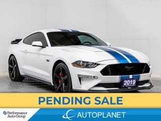 Used 2019 Ford Mustang GT Premium, Back Up Cam, Red Interior! for sale in Brampton, ON