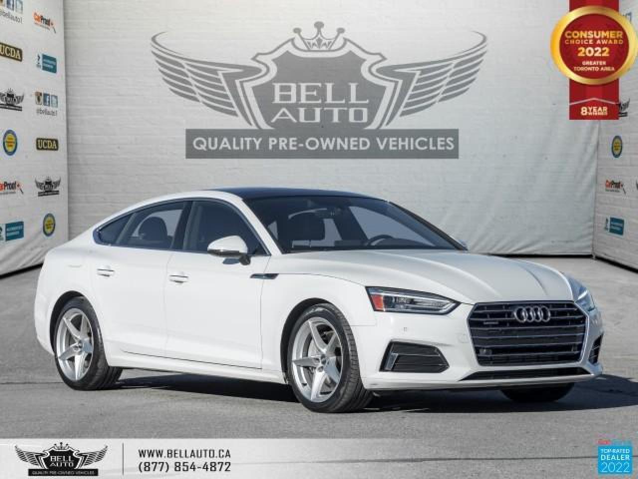 2018 Audi A5 Sportback Komfort, BackUpCam, MoonRoof, NoAccident, ParkingSensor Photo31