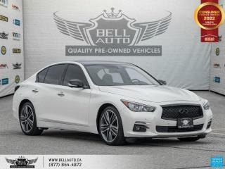 Used 2016 Infiniti Q50 3.0t, AWD, BackUpCam, Navi, Sunroof, Leather, WoodInt for sale in Toronto, ON