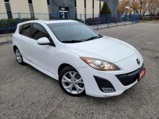 Used 2011 Mazda MAZDA3 LEATHER,SUNROOF,HEATED SEATS,BLUETOOTH,CERTIFIED for sale in Mississauga, ON