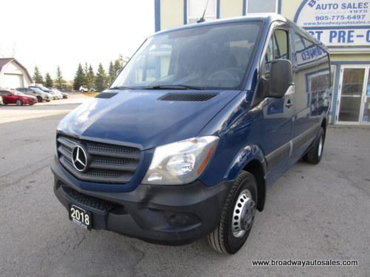 2018 Mercedes-Benz Sprinter 1 TON CARGO-MOVING 3 PASSENGER 3.0L - BLUETEC DIESEL.. SLIDING-PASSENGER-DOOR.. BACK-UP CAMERA.. 144-INCH-WHEEL-BASE.. LOW-ROOF-BOX..