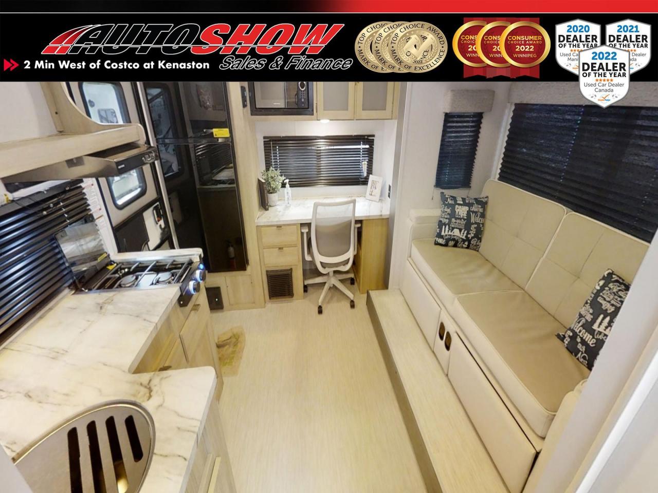 New 2023 Salem FSX by Forest River 163RDSKX New for 2023! Big Slide Office Space & Separate Bed! for sale in Winnipeg, MB