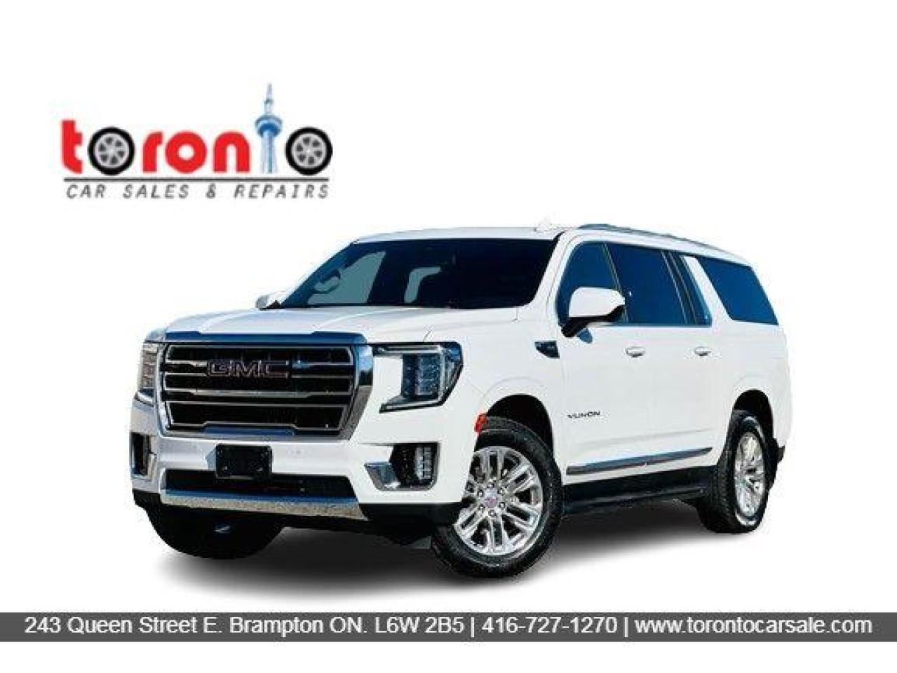2021 GMC Yukon XL 4WD 4dr SLT | 8 PASSENGER | LEATHER | LOADED