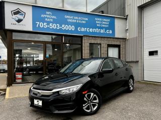 Used 2018 Honda Civic LX|CARPLAY | HEATED SEATS | B.TOOTH | ECON |ADJUSTABLE R.CAM for sale in Barrie, ON