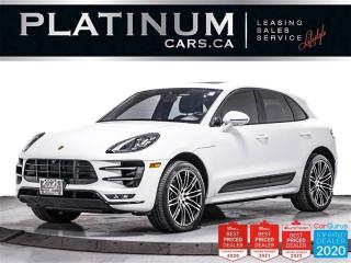 Used 2017 Porsche Macan Turbo, AWD, 400HP, CAM, SPORTS CHRONO PKG, for sale in Toronto, ON