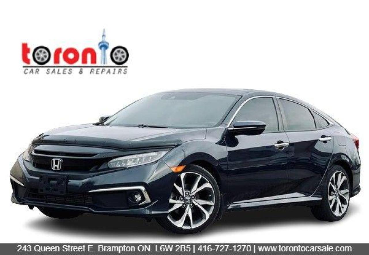 2019 Honda Civic Touring | NAVI | LEATHER | HONDA SENSING | LOADED - Photo #1