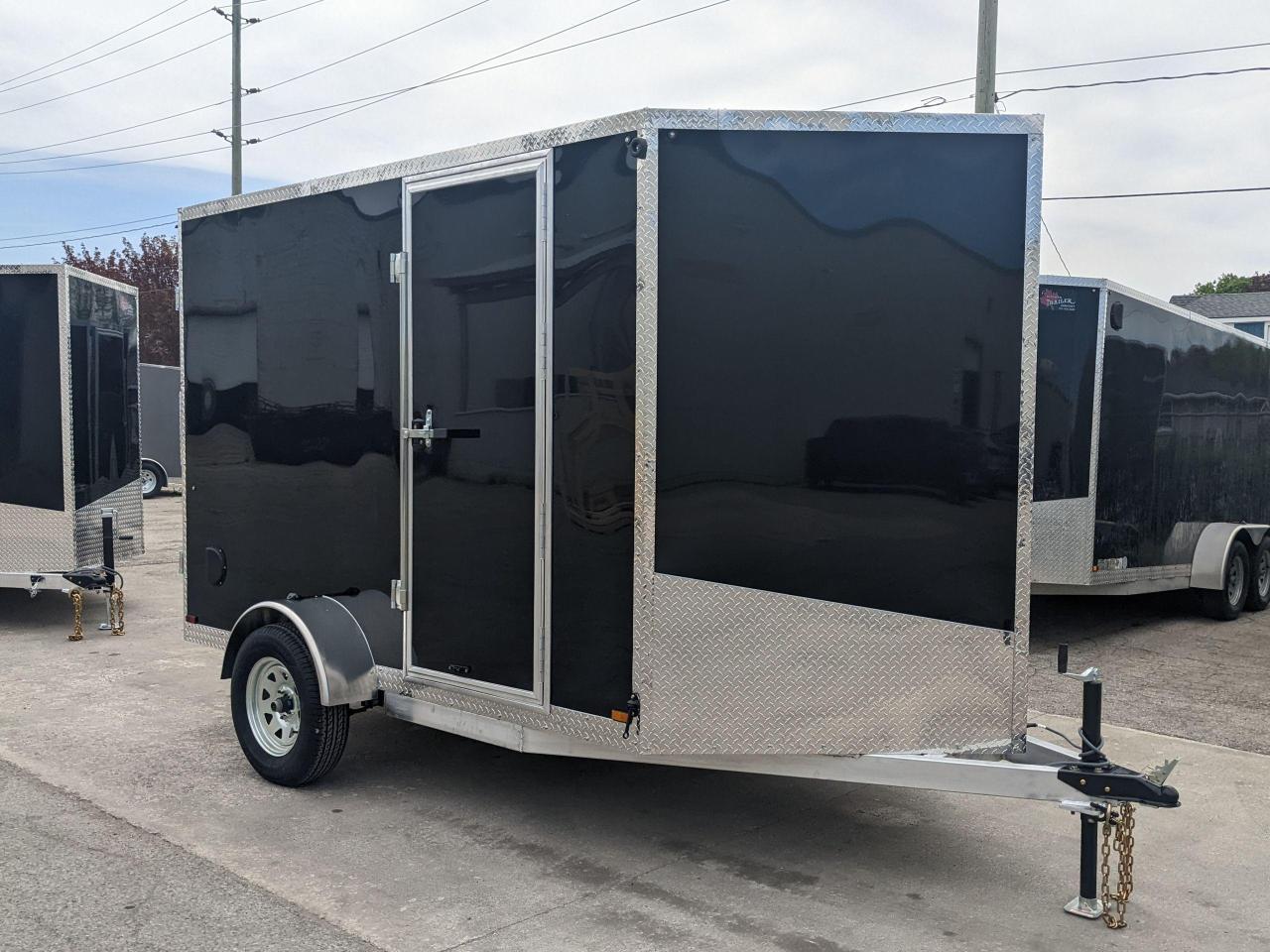 2023 Canadian Trailer Company 6x12 V-Nose Cargo Trailer Aluminum Single Axle