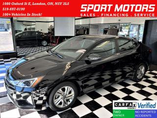 Used 2020 Hyundai Elantra Preferred+ApplePlay+Blind Spot+Camera+CLEAN CARFAX for sale in London, ON