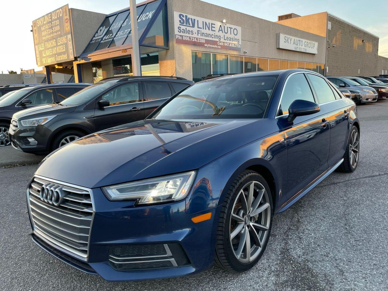 Used 2017 Audi A4 2.0T Progressiv NAVIGATION|CAMERA|SUNROOF|LEATHER|ALLOYS for sale in Concord, ON