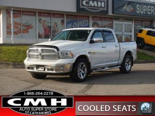 Used 2017 RAM 1500 Laramie  DIESEL NAV LEATH COLD-SEATS ROOF for sale in St. Catharines, ON
