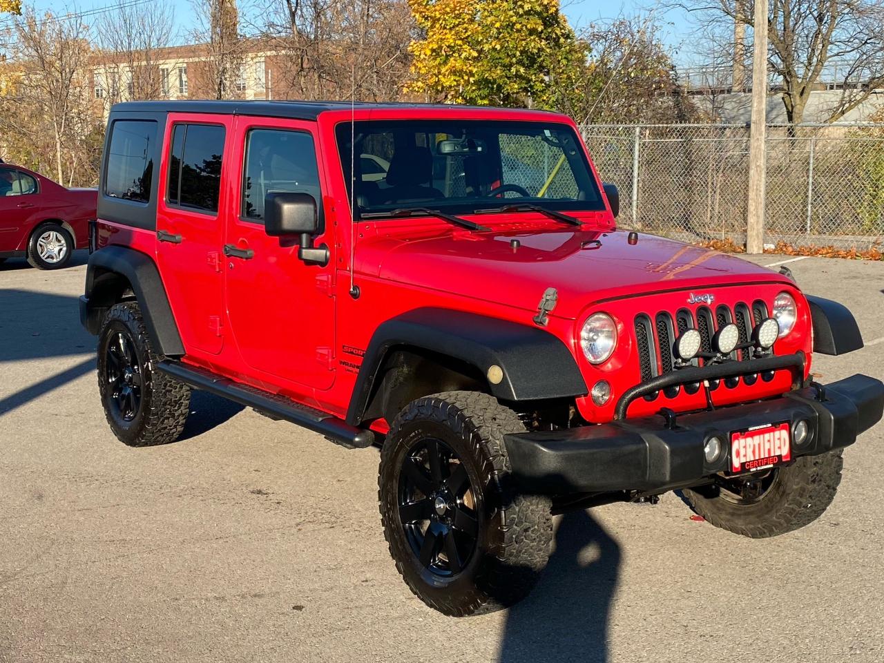 2014 Jeep Wrangler UNLIMITED SPORT ** AUTO, 4X4, BLUTOOTH, PWR WIN**