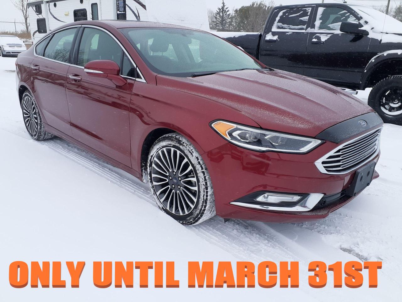 2017 Ford Fusion Titanium, AWD, Leather, NAV, BU Cam, Remote, Heat - Photo #1