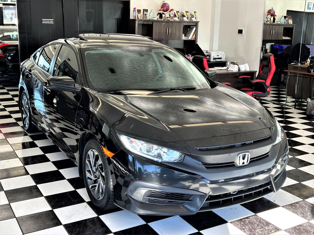 2016 Honda Civic EX+New Tires+Blind Spot Cam+ApplePlay+CLEAN CARFAX Photo5