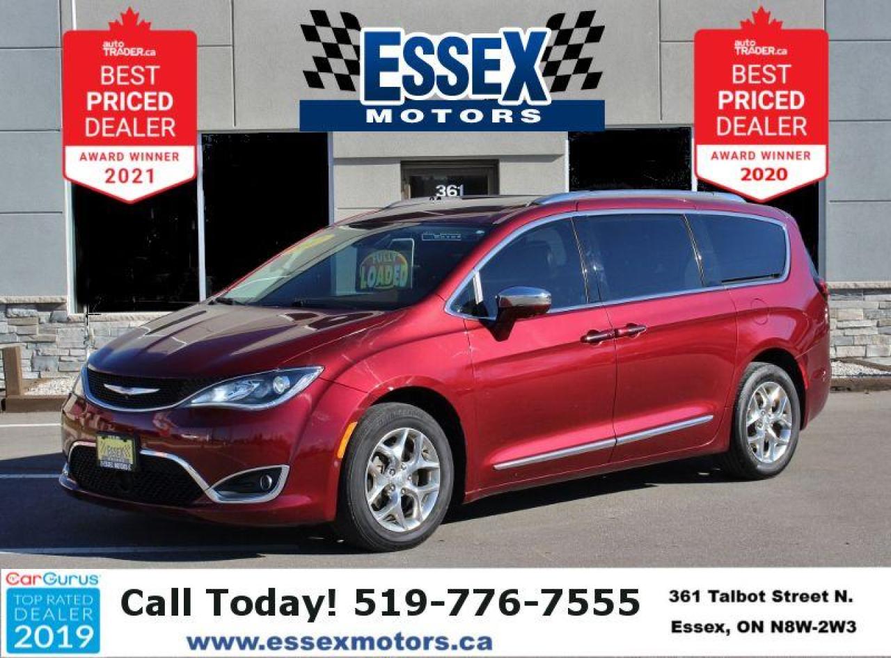 2017 Chrysler Pacifica New Tires & Brakes**Leather**Power doors & Trunk**