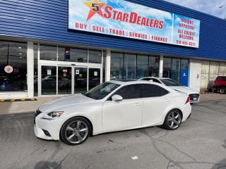 Used 2014 Lexus IS 350 AWD LEATHER ROOF NAV LOADED WE FINANCE ALL CREDIT for sale in London, ON