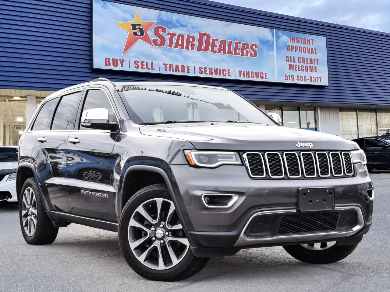 Used 2018 Jeep Grand Cherokee NAV LEATHER PANO ROOF LOADED WE FINANCE ALL CREDIT for sale in London, ON