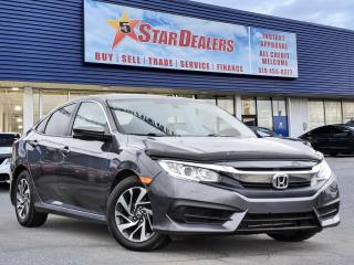 Used 2016 Honda Civic Sedan SUNROOF H-SEATS LOADED! WE FINANCE ALL CREDIT! for sale in London, ON