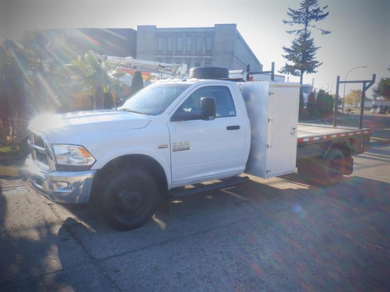 Used 2015 RAM 3500 9 foot Flat Deck  4WD for sale in Burnaby, BC