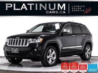 Used 2011 Jeep Grand Cherokee Overland 4x4, NAV, SUNROOF, HEATED & VENTED SEATS for sale in Toronto, ON
