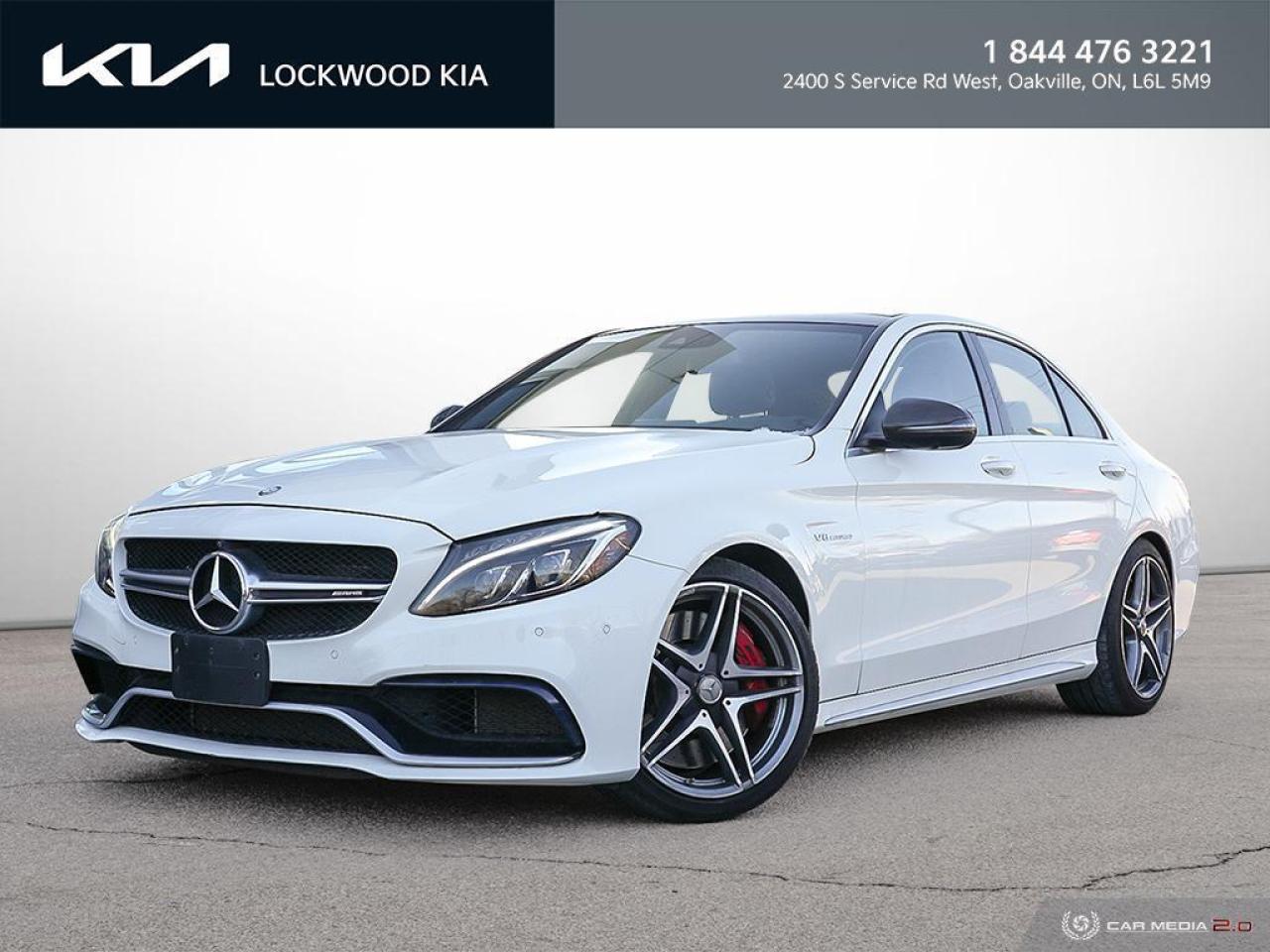 Used 2017 Mercedes-Benz C-Class C63S AMG | CARBON INTERIOR | ROOF | LEATHER | NAV for sale in Oakville, ON