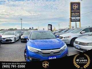 Used 2018 Honda Civic No Accidents | Touring | Sun Roof | Loaded for sale in Brampton, ON