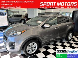 Used 2017 Kia Sportage LX+Camera+Heated Seats+A/C+CLEAN CARFAX for sale in London, ON
