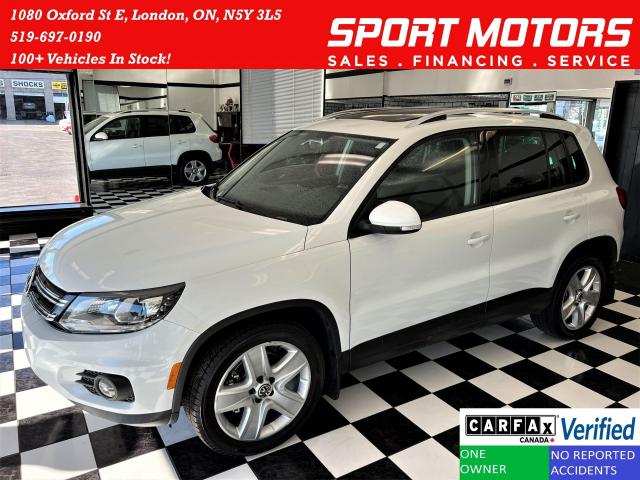 2015 Volkswagen Tiguan Comfortline 4Motion AWD+Camera+Roof+CLEAN CARFAX Photo1