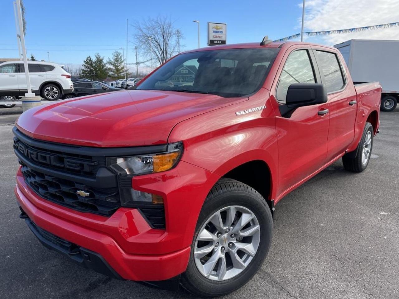 New 2023 Chevrolet Silverado 1500 Custom 2.7L 4CYL TURBO CREW CAB SHORT BOX CUSTOM for sale in Carleton Place, ON