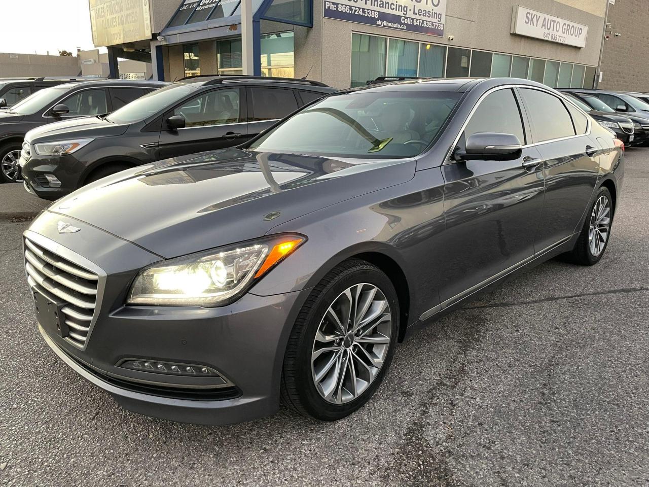 Used 2015 Hyundai Genesis 3.8 Luxury NAVIGATION|CAMERA|LEATHER|ALLOYS for sale in Concord, ON