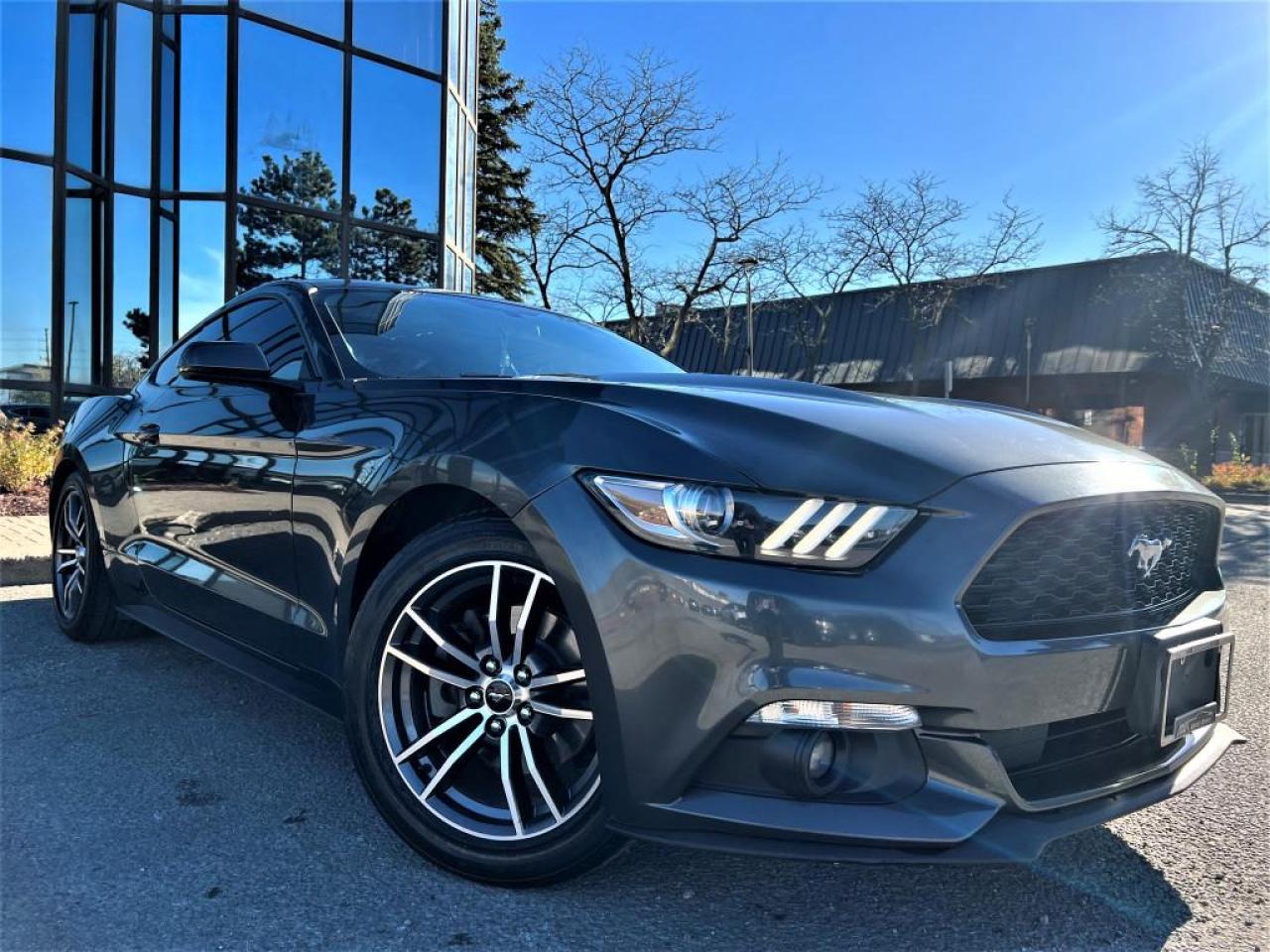 Used 2017 Ford Mustang ECOBOOST FASTBACK|LEATHER POWER SEATS|ALLOYS|REAR VIEW|SPORT for sale in Brampton, ON