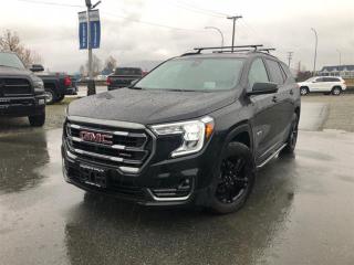 Low Mileage!
  Hot Deal! Weve marked this unit down $4843 from its regular price of $48731.   Iconic GMC styling, plus Professional Grade engineering make this 2022 Terrain an obvious choice for small SUVs. This  2022 GMC Terrain is for sale today in Mission. 
This 2022 GMC Terrain shows that Professional Grade is more than an idea, its a way of life. From endless details that relentlessly improve the SUVs usability, to striking style, and amazing capability, this 2022 Terrain is exactly what you expect from a GMC SUV. The interior has a clean design, with upscale materials like soft-touch surfaces and premium trim. Quiet, spacious and comfortable, this Terrain is exactly what youd expect from the Professional Grade SUV. For the next step in the evolution of the crossover and small SUV segment, dont miss this GMC Terrain. This low mileage  SUV has just 10,941 kms. Its  ebony twilight metallic in colour  and is completely accident free based on the CARFAX Report . It has a 9 speed auto transmission and is powered by a  170HP 1.5L 4 Cylinder Engine. 
 Our Terrains trim level is AT4. Upgrading to this off-road ready Terrain AT4 is an awesome decision as it comes loaded with leather front seats with memory settings, a large colour touchscreen infotainment system featuring wireless Apple CarPlay, Android Auto and SiriusXM plus its also 4G LTE hotspot capable. This Terrain AT4 also includes an off-road skid plate, dark exterior accents, gloss black aluminum wheels and exclusive interior accents, power rear liftgate, a leather-wrapped steering wheel, Teen Driver technology, a remote engine starter, an HD rear vision camera, lane keep assist with lane departure warning, forward collision alert, LED signature lighting, StabiliTrak with hill decent control, power driver and passenger seats and a 60/40 split-folding rear seat to make hauling larger items a breeze.
To apply right now for financing use this link : http://www.pioneerpreowned.com/financing/index.htm
Pioneer Pre-Owned has more than 60 years of experience in the automotive domain in B.C. backing it up, and we are proud to be your first-choice used car dealer in Mission! Buying a vehicle can be a stressful time. WE CAN HELP make it worry free and easy. How is this worry free? Our team of highly trained Auto Technicians do a full safety inspection on each vehicle. Our vehicles come with a Complete Car-proof Report and lien search history. We can deliver straight to your door or we can provide a free hotel if you so choose to come to us. We service BC, Alberta and Saskatchewan. Do you have credit issues? We know that bad things happen to good people. We all have a past, if yours is preventing you from moving forward WE CAN HELP rebuild you credit. Are you a first-time buyer, a new Canadian resident on a work permit? Is a current bankruptcy or recently discharged, past repossessions or just started a new job holding you back? TOUGH CREDIT, NO CREDIT, or GOOD CREDIT. Are your current payments to high? Do you like the vehicle you have now, but would love to lower your payments? Refinancing is Available. Need Extra cash? As an authorized representative for over 18 financial institutions and lenders. We can offer up to $15000.00 cash back and NO PAYMENTS for up to 90 days OAC. We have 0 down financing and low interest rates available. All vehicles are subject to a $695 dealer documentation fee and finance placement fee. Visit our website @ www.pioneerpreowned.com and lets us be your credit Specialists! o~o