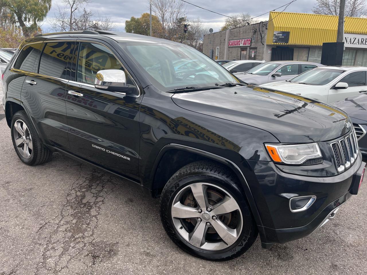 2015 Jeep Grand Cherokee Overland/NAVI/CAMERA/3.0LDIESL/LEATHER/ROOF/ALLOYS