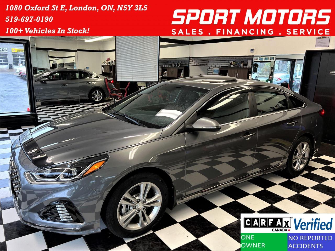 2018 Hyundai Sonata Sport+Roof+ApplyPlay+Camera+BlindSpot+CLEAN CARFAX - Photo #1