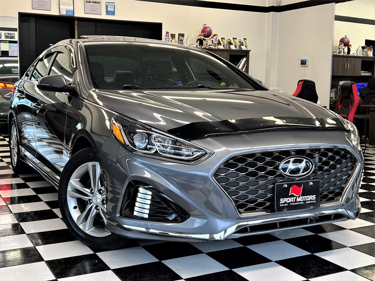 2018 Hyundai Sonata Sport+Roof+ApplyPlay+Camera+BlindSpot+CLEAN CARFAX Photo73